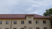 Oblastní nemocnice Příbram areál II. pavilon B (plechová krytina)